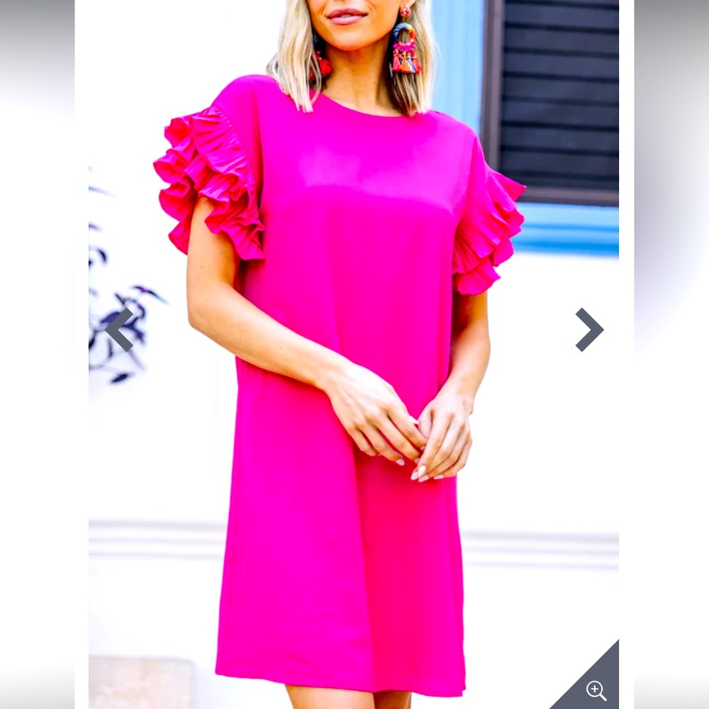 Barbie pink dress NWT